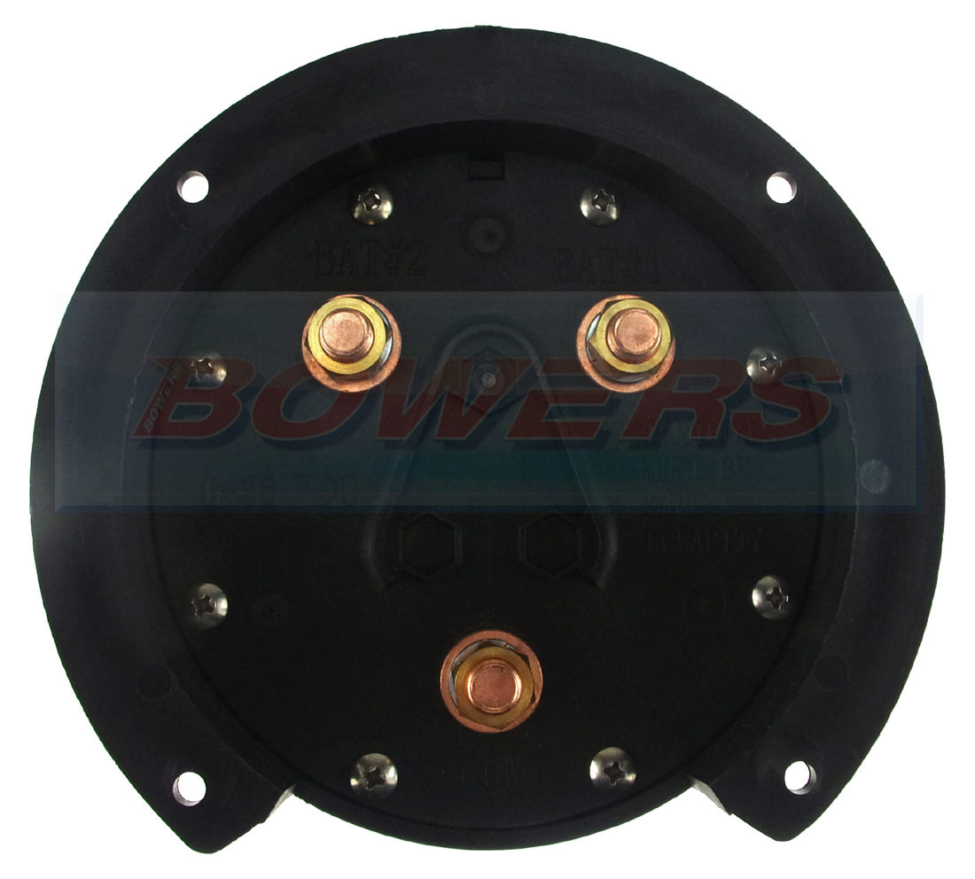 Marine 4 Position Battery Changeover/Isolator Switch H Bowers